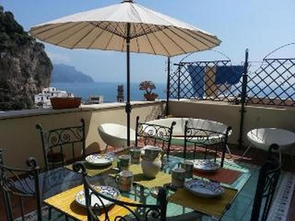 Apartament House Amalfi - Terrace & Seaview Atrani Zewnętrze zdjęcie